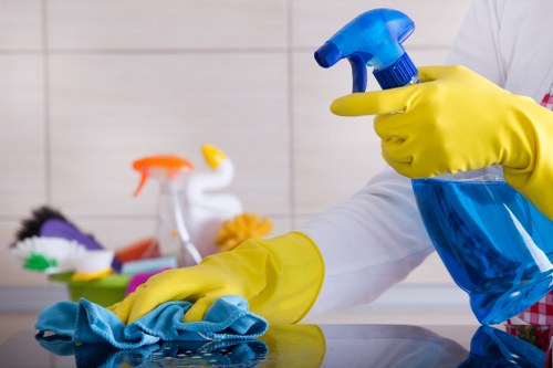 Vacuuming and floor care as part of end of tenancy cleaning